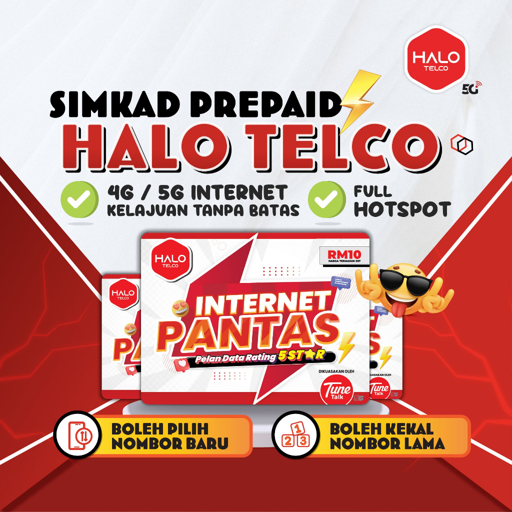 HALOTELCO SIMKAD HIGHSPEED DATA FULL HOTSPOT