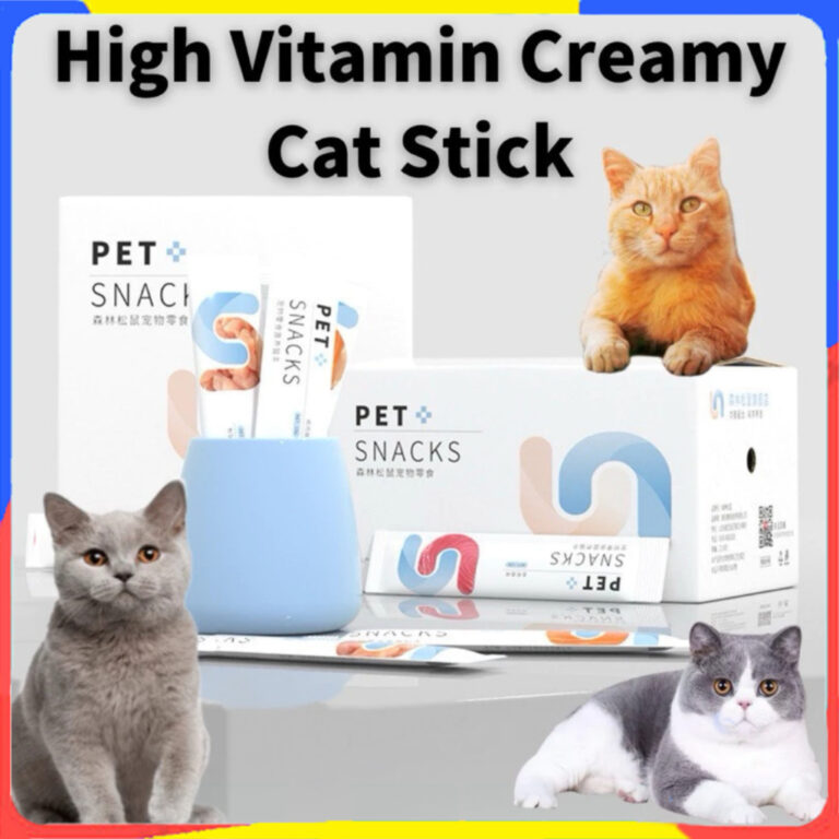 High Vitamin Creamy Cat Treat: Snek Krim 15g dengan Vitamin A, B dan D untuk Kucing