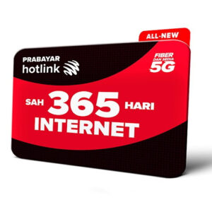 Kelebihan Pelan Hotlink Pantas prepaid kekal 365 hari
