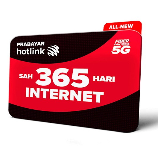 Kelebihan Pelan Hotlink Pantas prepaid kekal 365 hari