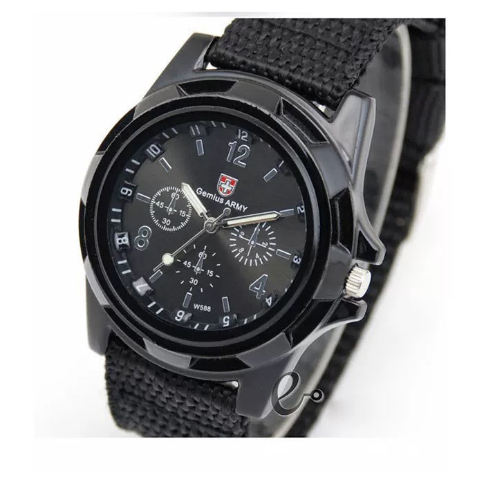 Jam Quartz Outdoor Lelaki: Dail 35 mm, Ciri Luminous dan Batas Kalis Air
