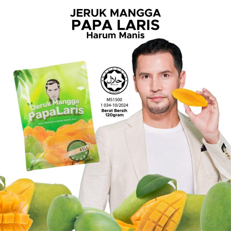 JERUK MANGGA PAPA LARIS 2.0 120G: Pakej COMBO dan BEKAS Percuma