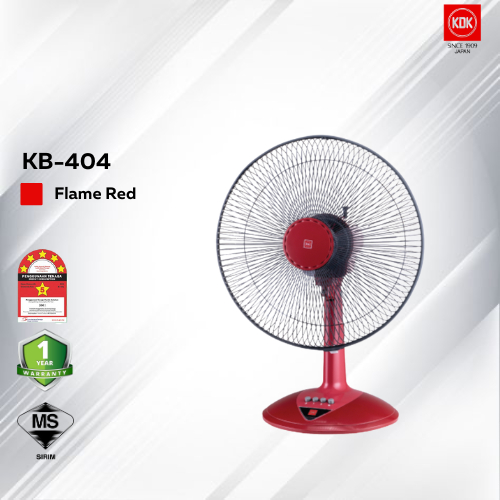 KDK KB404 atau V-TRAC 2 dalam 1: Kipas Meja atau Berdiri Mana Sesuai?