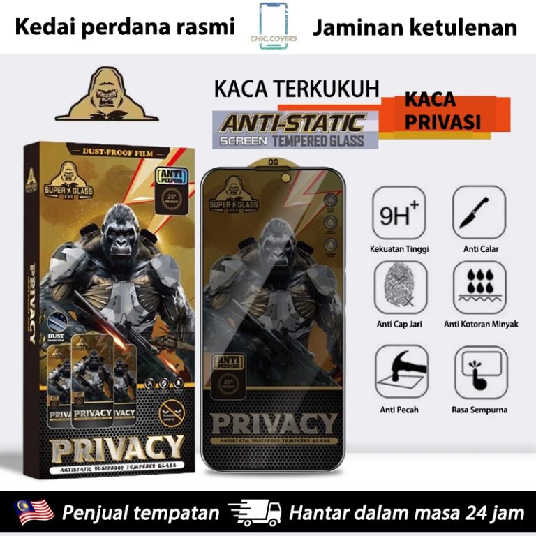 Panduan Semak Variasi KING KONG Tempered glass for Iphone 17 16 PRO sebelum Beli