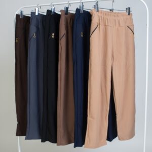 Semak Fakta dan Saiz Ladies Stretchable Long Slim Pants sebelum Beli di Shopee