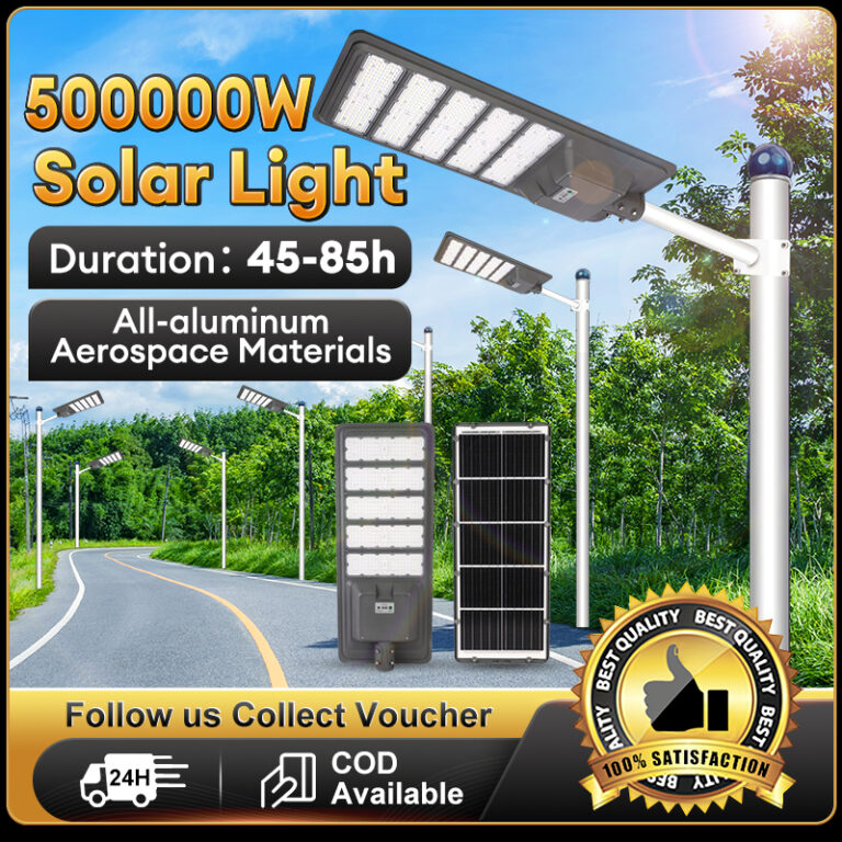 Lampu Jalan Solar 500000W: Apa yang Anda Perlu Tahu sebelum Beli