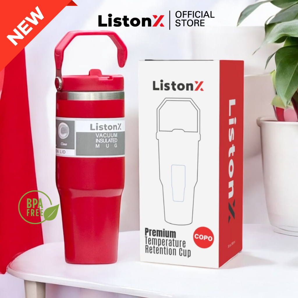 ListonX 900ml 304 Stainless Steel Vacuum Tumbler