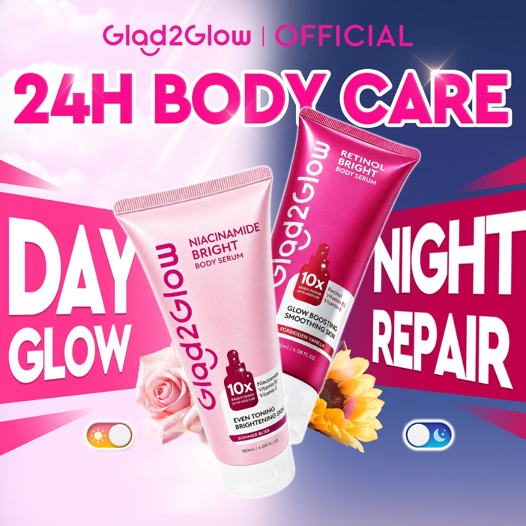 Glad2Glow Retinol Bright Body Serum: Adakah Pilihan Praktikal untuk Kulit Tampak Tegas dan Lembap?