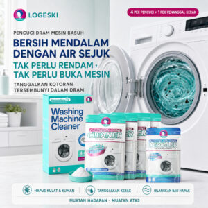 LOGESKI Washing Machine Cleaner untuk Buang Kotoran Degil