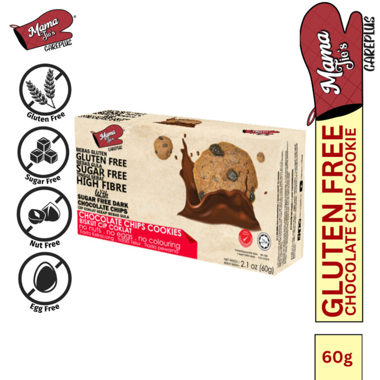 Mama Jie's Gluten Free Sugar Free High Fibre Choc