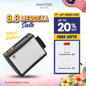 MaxTag Smart Tag Toll - Black Edition: Ciri dan Kegunaan untuk Pemandu