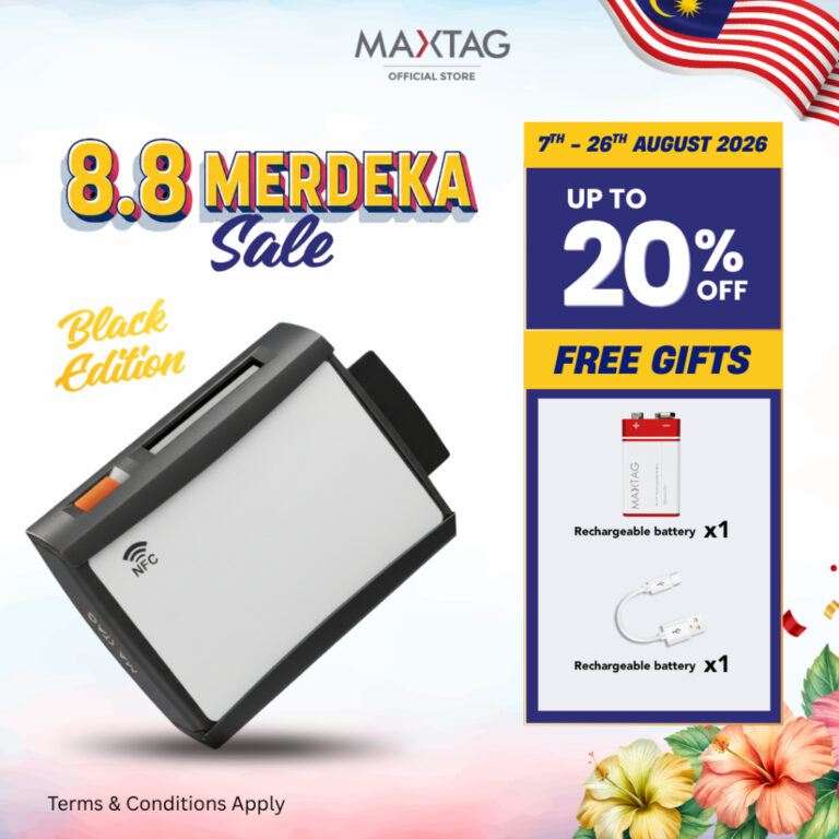 MaxTag Smart Tag Toll - Black Edition: Ciri dan Kegunaan untuk Pemandu