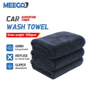 MeeGoo Microfiber Car Wash Towel 500Gsm: Pilihan Tepat untuk Cuci Kereta