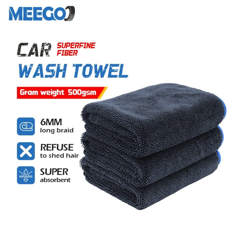 MeeGoo Microfiber Car Wash Towel 500Gsm: Pilihan Tepat untuk Cuci Kereta