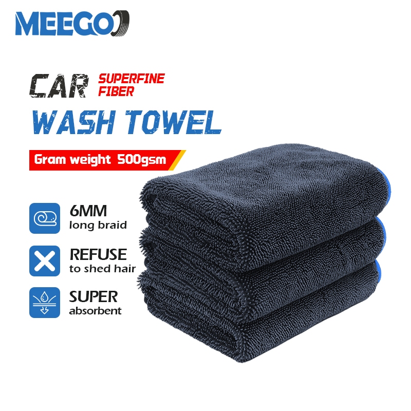 MeeGoo Microfiber Car Wash Towel 500Gsm: Pilihan Tepat untuk Cuci Kereta