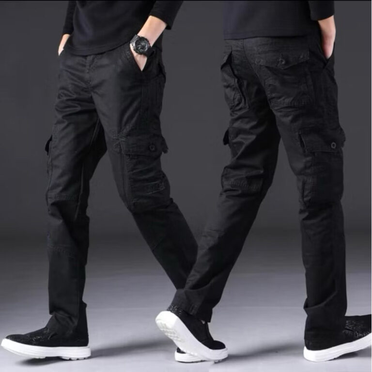 Seluar CARGO Lelaki SLIM FIT Berserta BELT Pilihan Harian