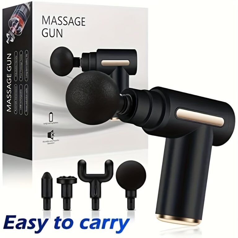 Mini Massage Gun Wireless untuk Relaksasi Otot Leher dan Badan