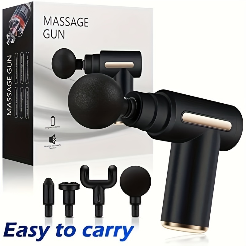 Mini Massage Gun Wireless untuk Relaksasi Otot Leher dan Badan