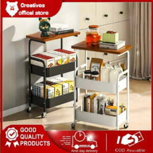 Movable Trolley Rack: Rak Troli Pelbagai Fungsi untuk Ruang Sempit