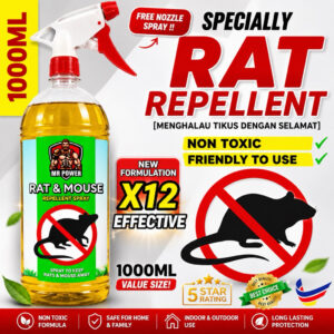 Mr Power Rat Repellent Penghalau Tikus 30days Effectiveness Mouse: Apa yang Anda Perlu Tahu