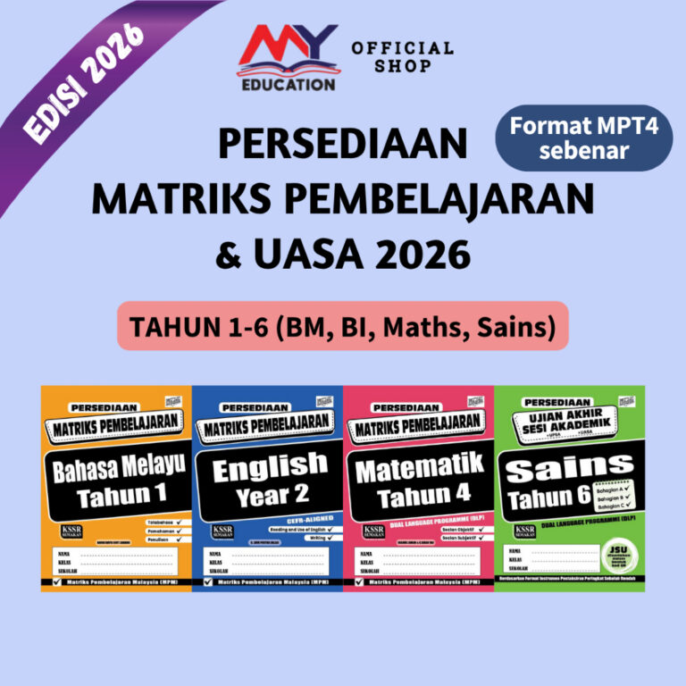 Buku PERSEDIAAN MATRIKS PEMBELAJARAN dan UASA TAHUN 1 Hingga 6
