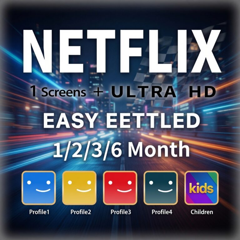 NETFLIX Account 4K FIix Account Premium Plan Neflix Pilihan Hiburan Anda