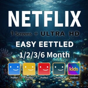 NETFLIX Account 4K FIix Account Premium Plan Neflix Murahflix NX