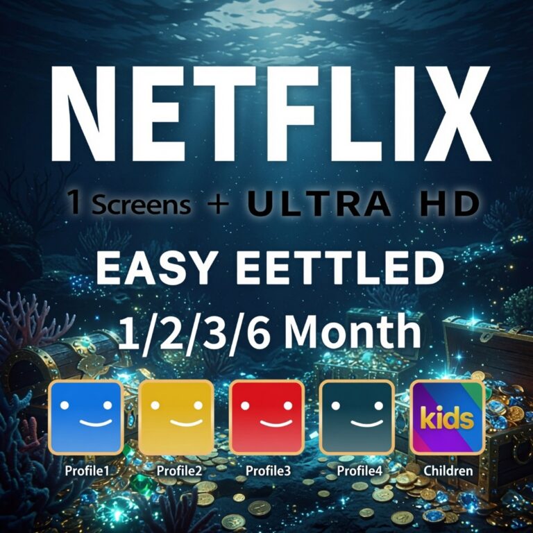 NETFLIX Account 4K FIix Account Premium Plan Neflix Murahflix NX