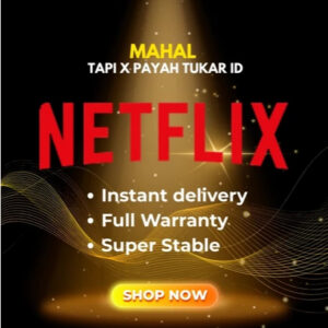 Netflix Premium Account UHD4K dan Standard (Instant Delivery)