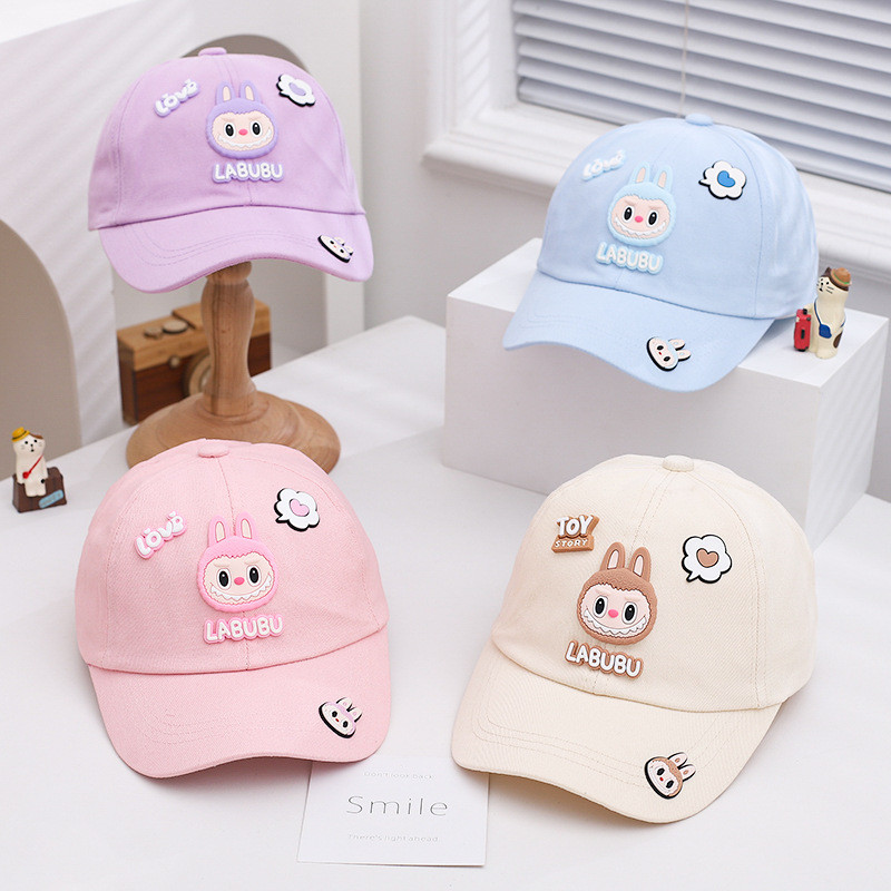New Cute Labubu Cartoon Kids Baseball Cap - UPF: Topi Pelindung Panas Sesuai untuk Kanak-Kanak?