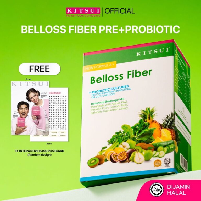 KITSUI Belloss Pre + Probiotic: Apa yang Perlu Anda Tahu Tentang Minuman Fiber Ini
