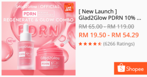 Adakah Glad2Glow PDRN 10% NIACINAMIDE 3% TXA BRIGHTENING Serum Sesuai untuk Kulit Kusam dan Jeragat?