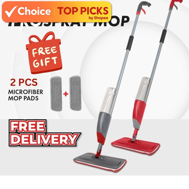Adakah NEW Version Premium Easy Spray Mop Sesuai untuk Kemas Rumah?