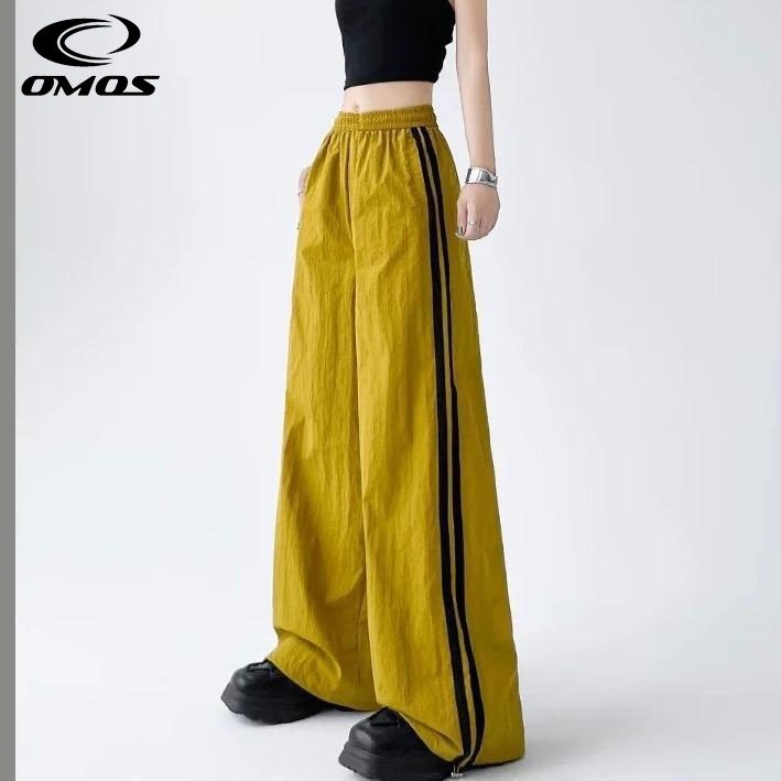 Panduan Pembeli OMOS Long Pants Loose Wide Leg American Style