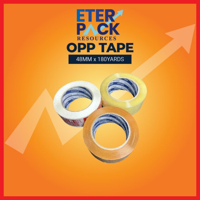 OPP Tape 48 mm X 180Y Pilihan Tepat Bungkus Kotak dan Kawal Kos