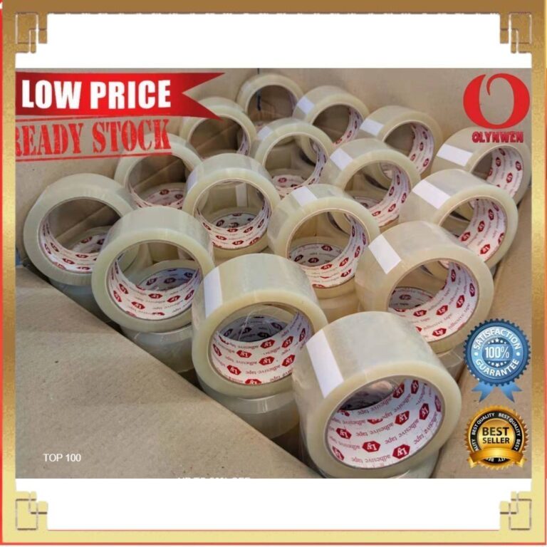 OPP Tape Fragile 48MM X 90Yards X 45Micron: Ciri dan Kegunaan Pembungkusan