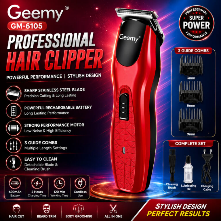 Ulas Ringkas Penjepit Rambut Geemy GM6105