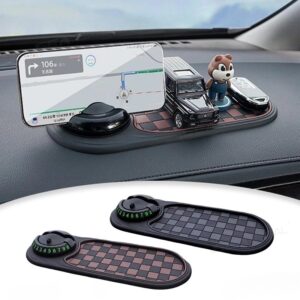 Phone Holder: Car Dashboard Anti Slip Mat Sticky Pad Car Phone