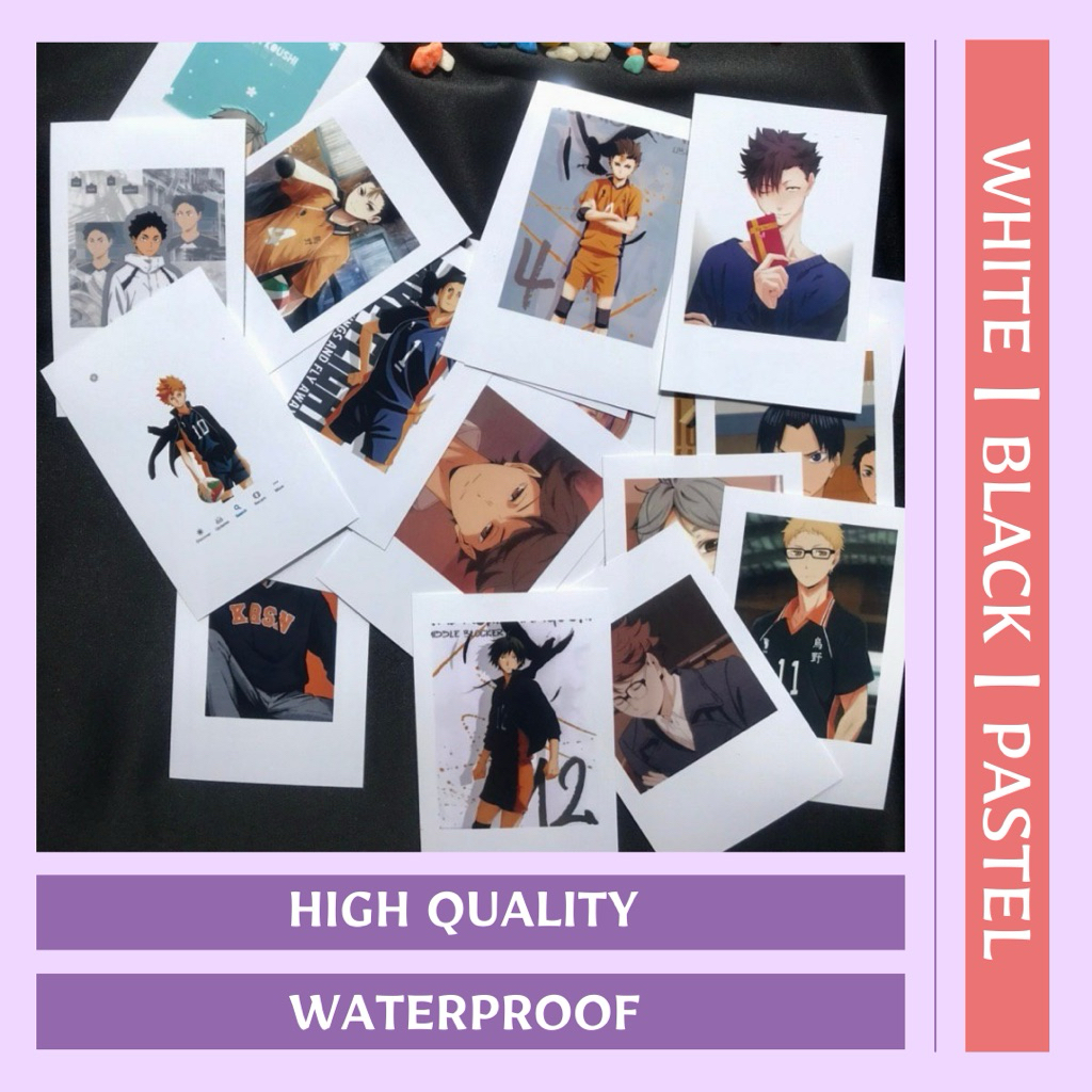 Foto PRINT LOMO CARD: Pilihan Warna Hitam, Putih dan PASTEL untuk Buku Foto Anda