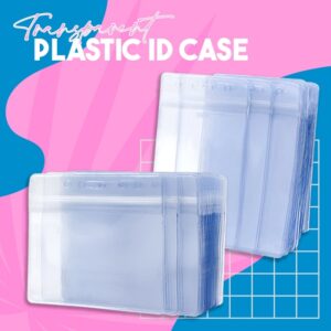Plastic ID Case Transparent Waterproof