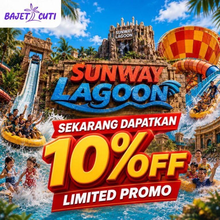 Sunway Lagoon Tiket Theme Park: Apa yang Perlu Anda Semak sebelum Beli