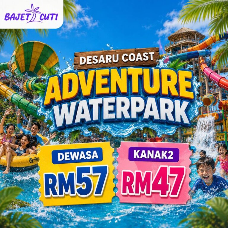 Tiket Masuk Desaru Coast Adventure Waterpark