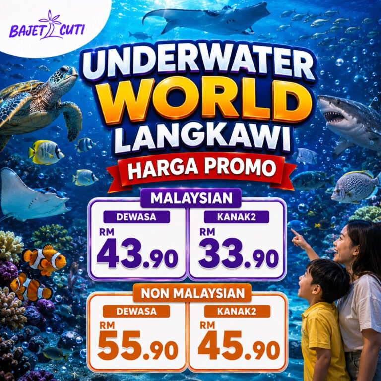 Tiket Masuk Underwater World Langkawi: Apa yang Perlu Anda Tahu sebelum Beli