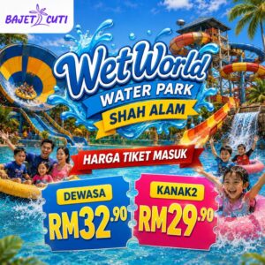 Tiket Wet World Park Shah Alam
