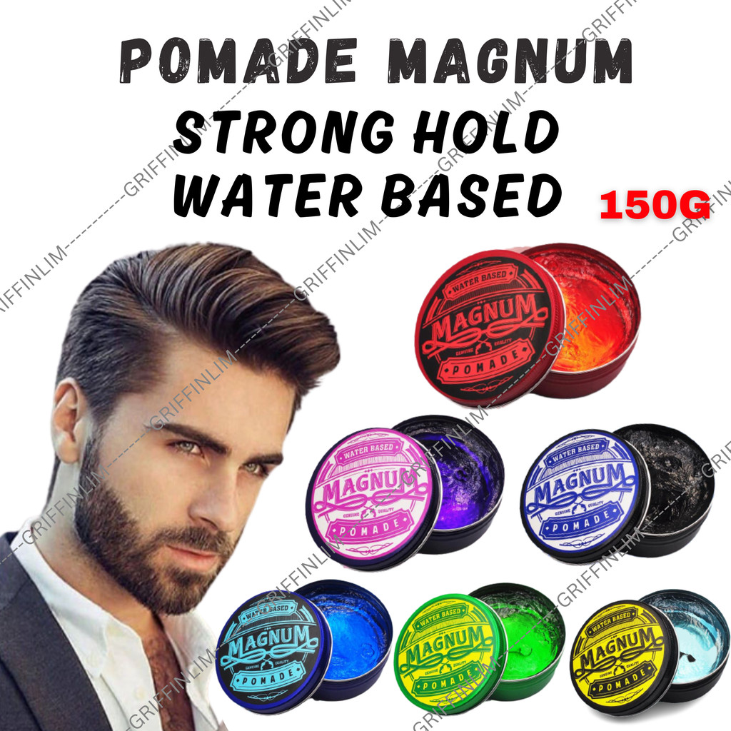 Pomade Magnum Strong Hold Water Based PMO-024