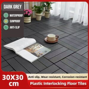 Decking Kayu Plastik 30X30CM: Pilihan Hiasan Taman dan Lantai Luar
