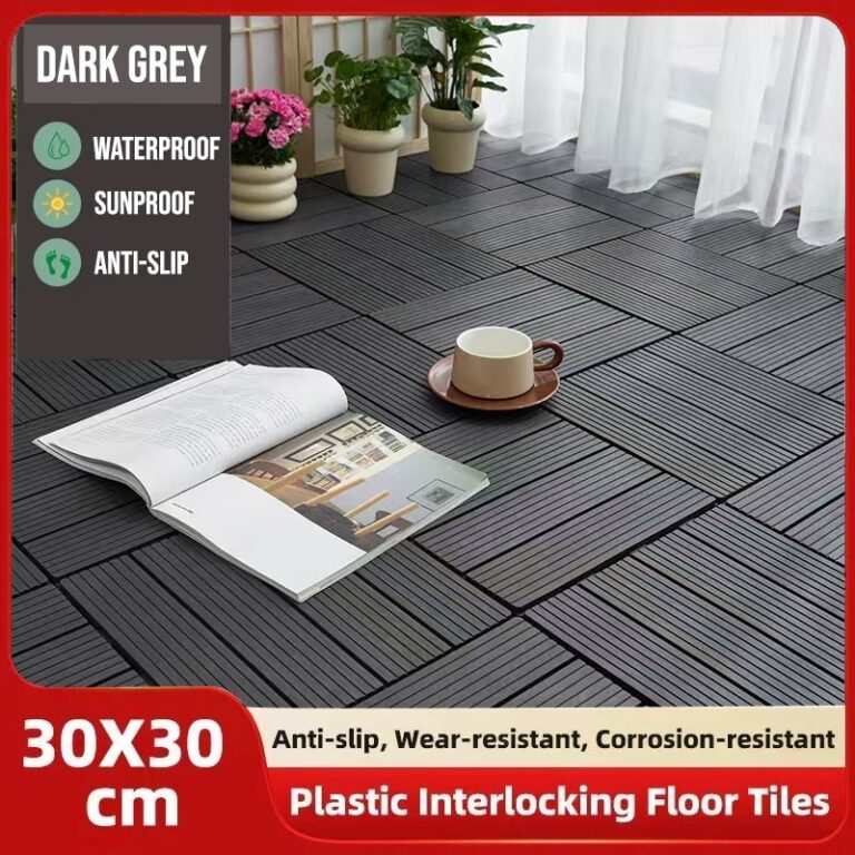 Decking Kayu Plastik 30X30CM: Pilihan Hiasan Taman dan Lantai Luar