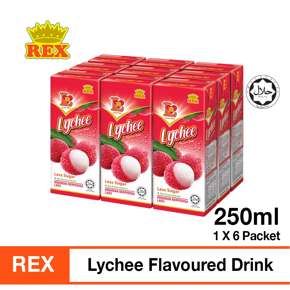 REX Lychee Flavoured Drink 250ml x 6: Apa yang Perlu Anda Tahu