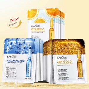 [ROREC] SADOER Vitamin C 24K Gold Hyaluronic Acid Ampoule