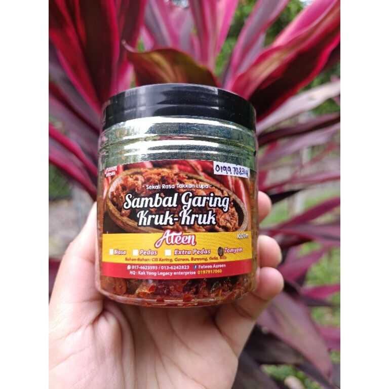 Sambal Garing Kruk Extra Pedas 100g: Adakah Tahap Kepedasan Ini Sesuai untuk Selera Anda?